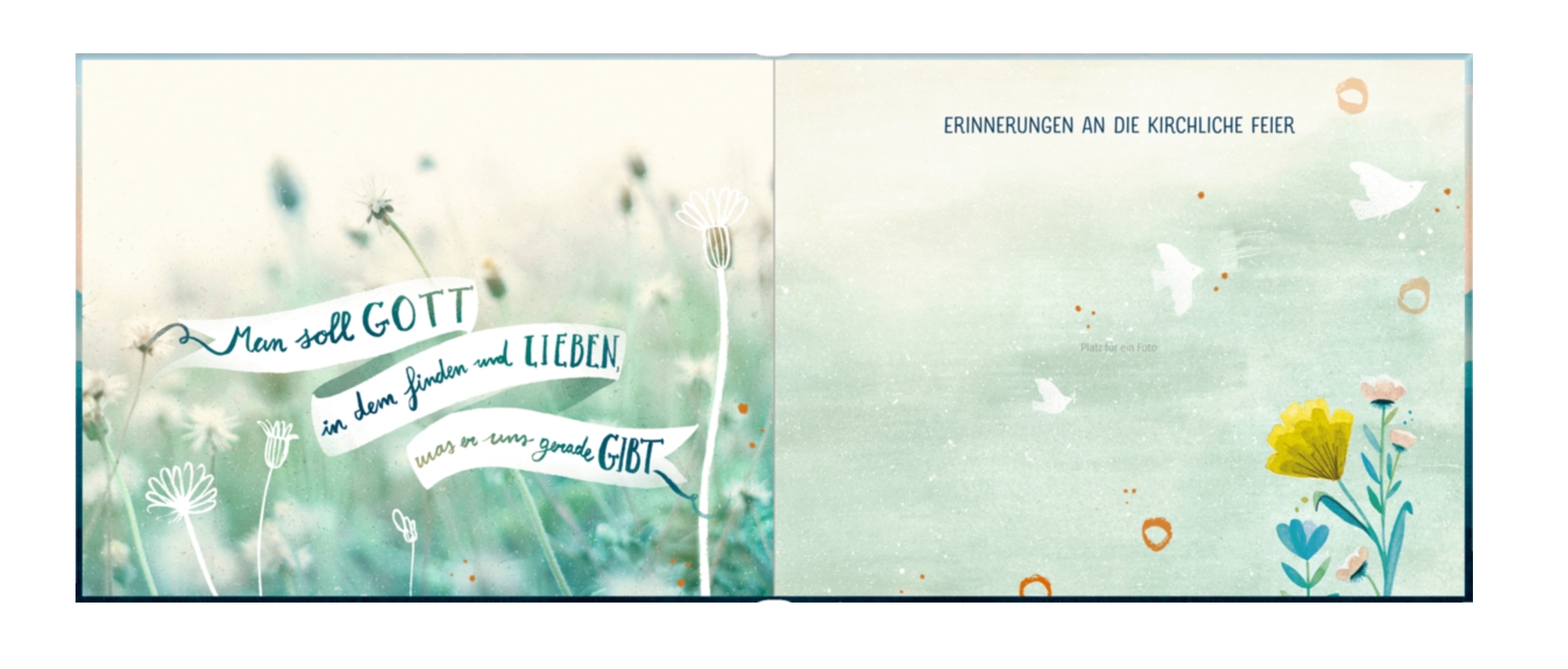 Erinnerungsalbum Meine Konfirmation