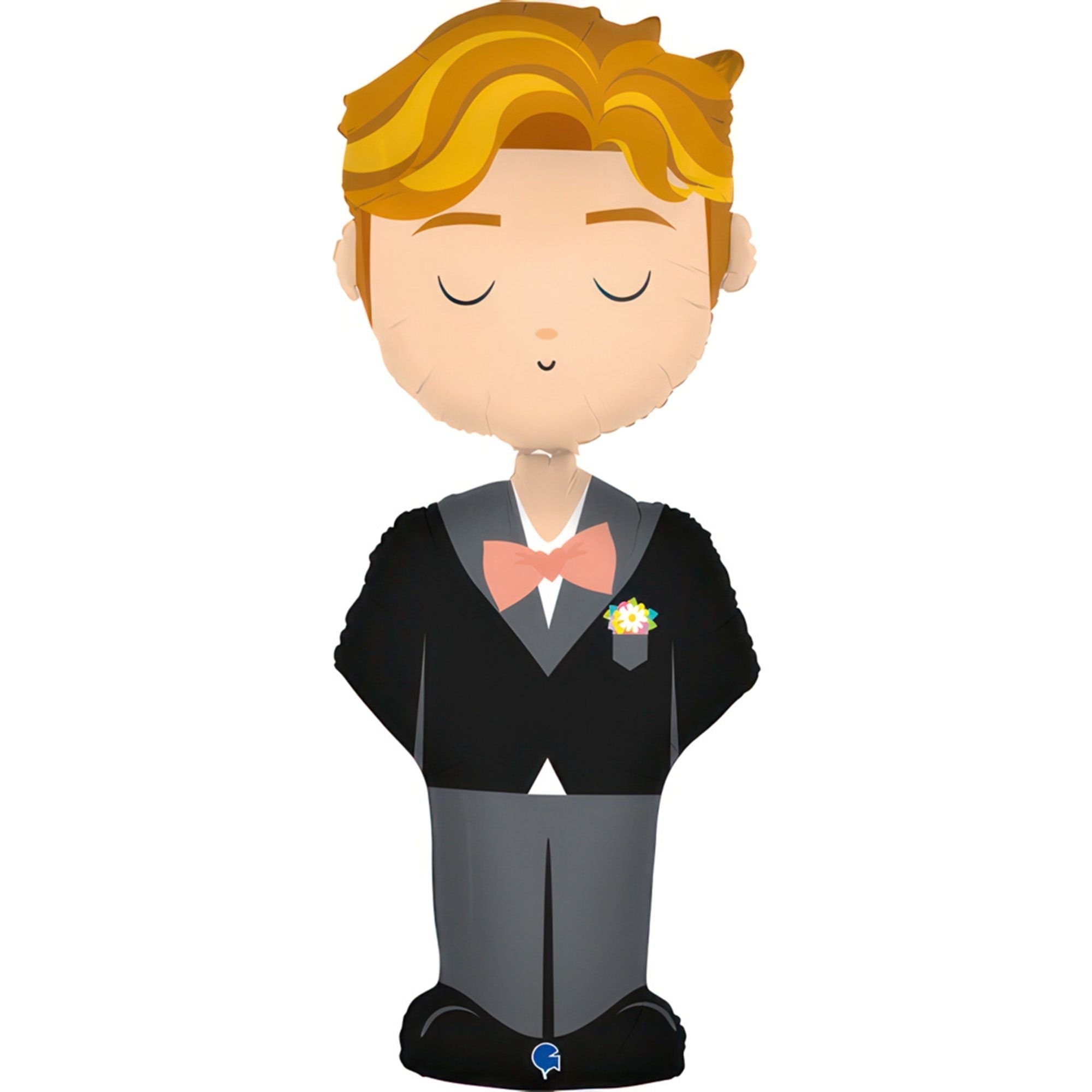 Folienballon Shape Bräutigam 135cm Folienballon Shape Bräutigam 135cm