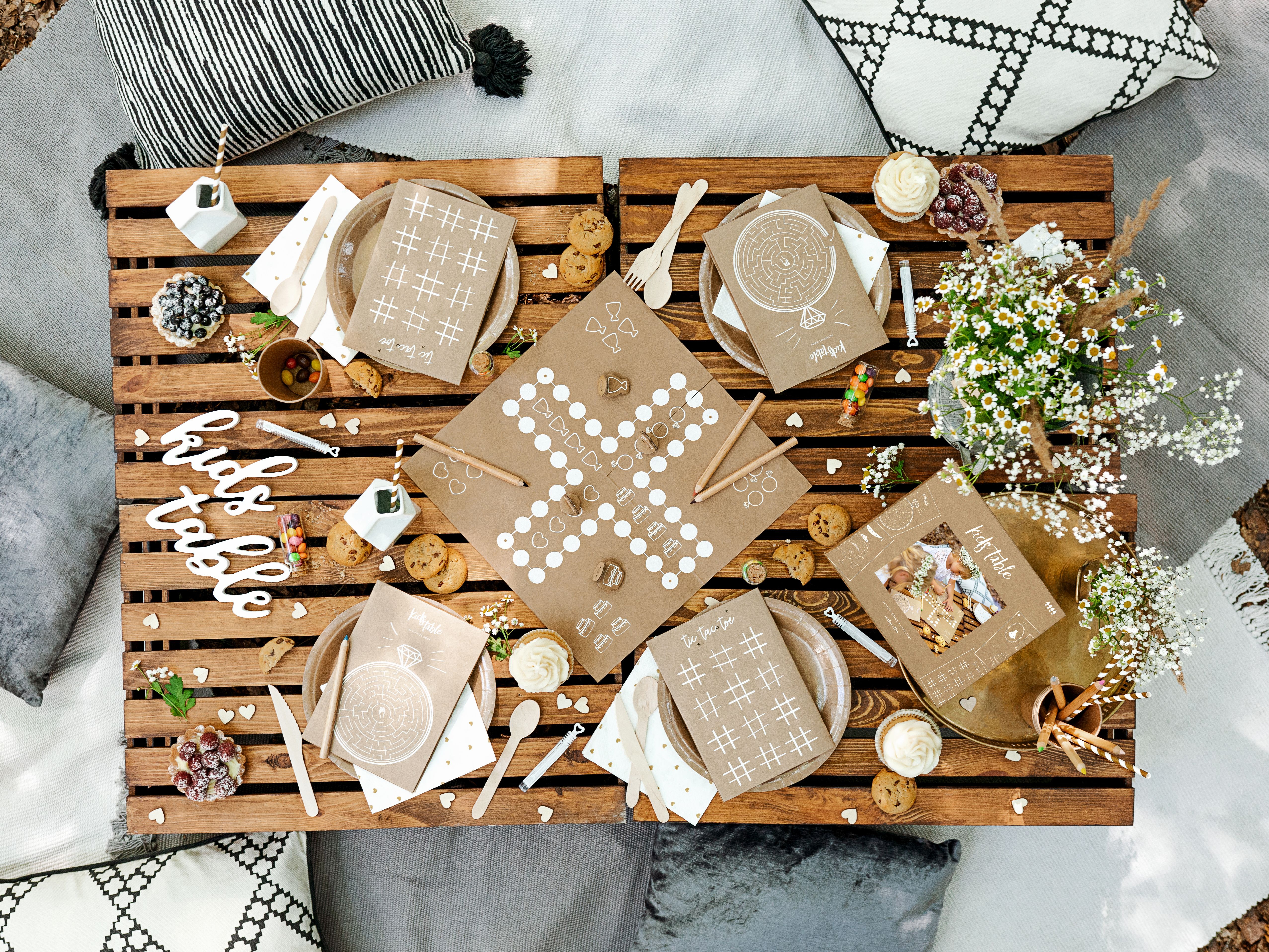 Hochzeits-Spieleset für Kinder Hochzeits-Spieleset für Kinder