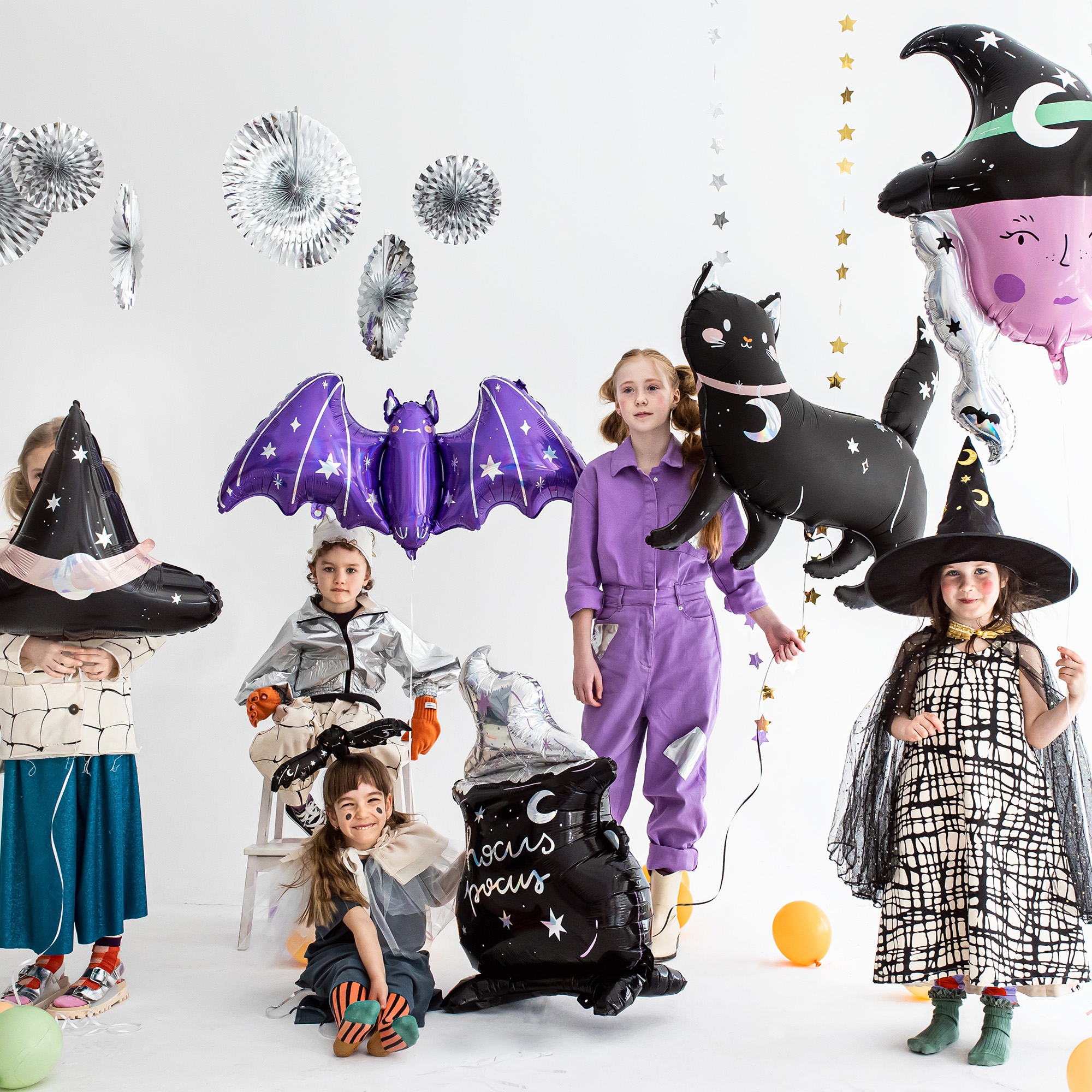 Folienballon "Hexenkessel" NUR LUFTBEFÜLLUNG 110cm Folienballon "Hexenkessel" NUR LUFTBEFÜLLUNG 110cm