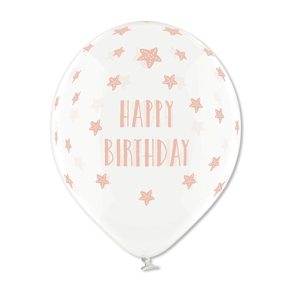 12 Latexballons zum Geburtstag "Meerjungfrau"