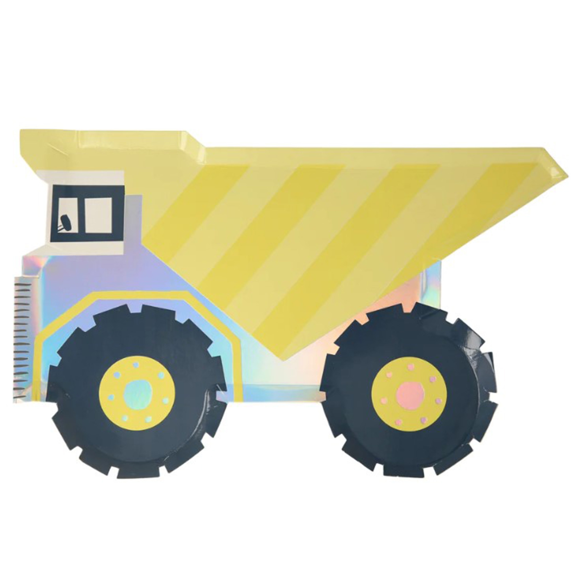 Meri Meri - 8 Pappteller "Baufahrzeug" Meri Meri - 8 Pappteller "Baufahrzeug"