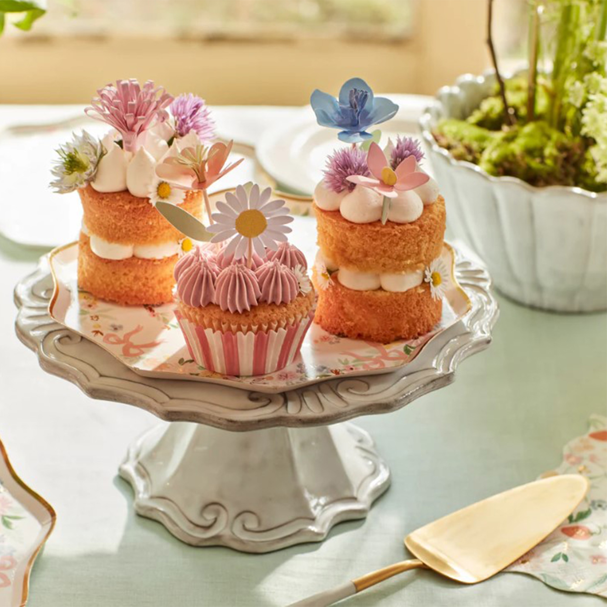 Meri Meri - Cupcake Kit "Blumengarten"