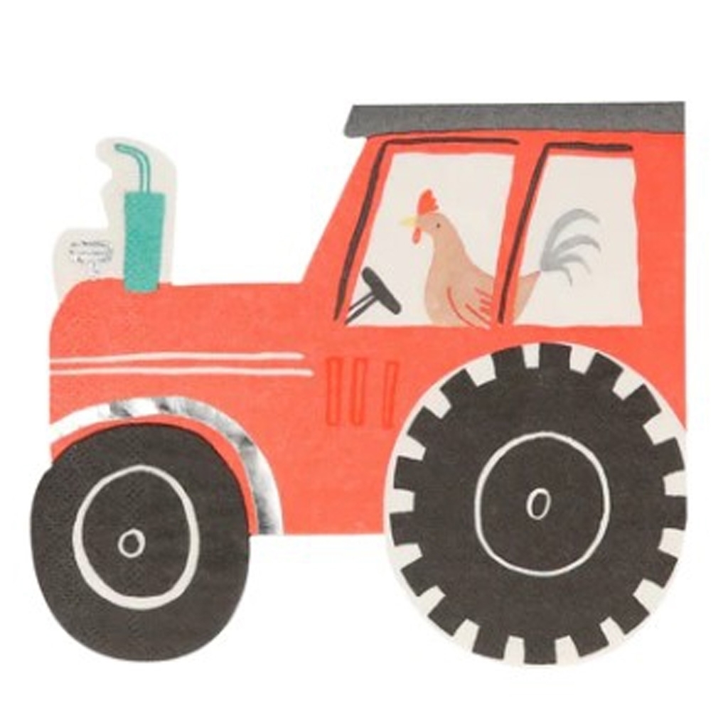 Traktor, Offroad, Roter Truck, große Räder, Fahrzeugspielzeug