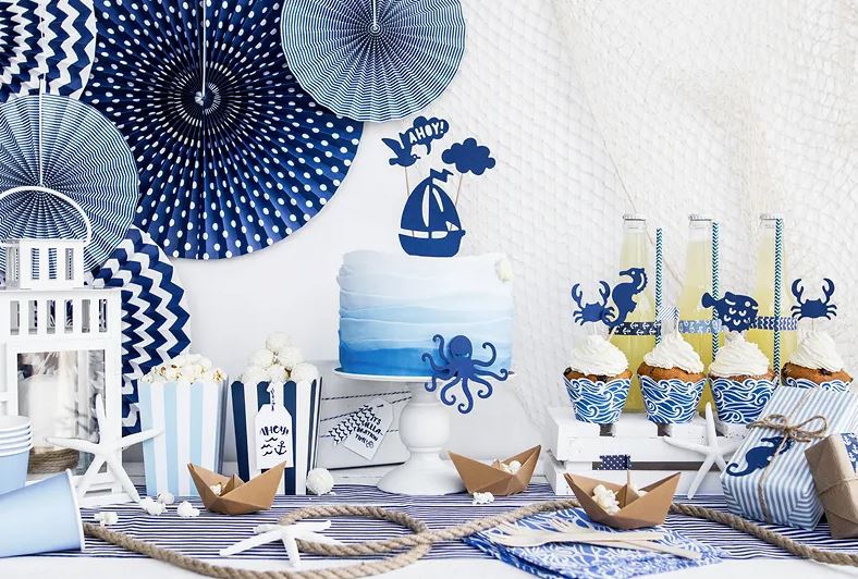 Little Plane - 6 Popcorn Boxen Little Plane - 6 Popcorn Boxen