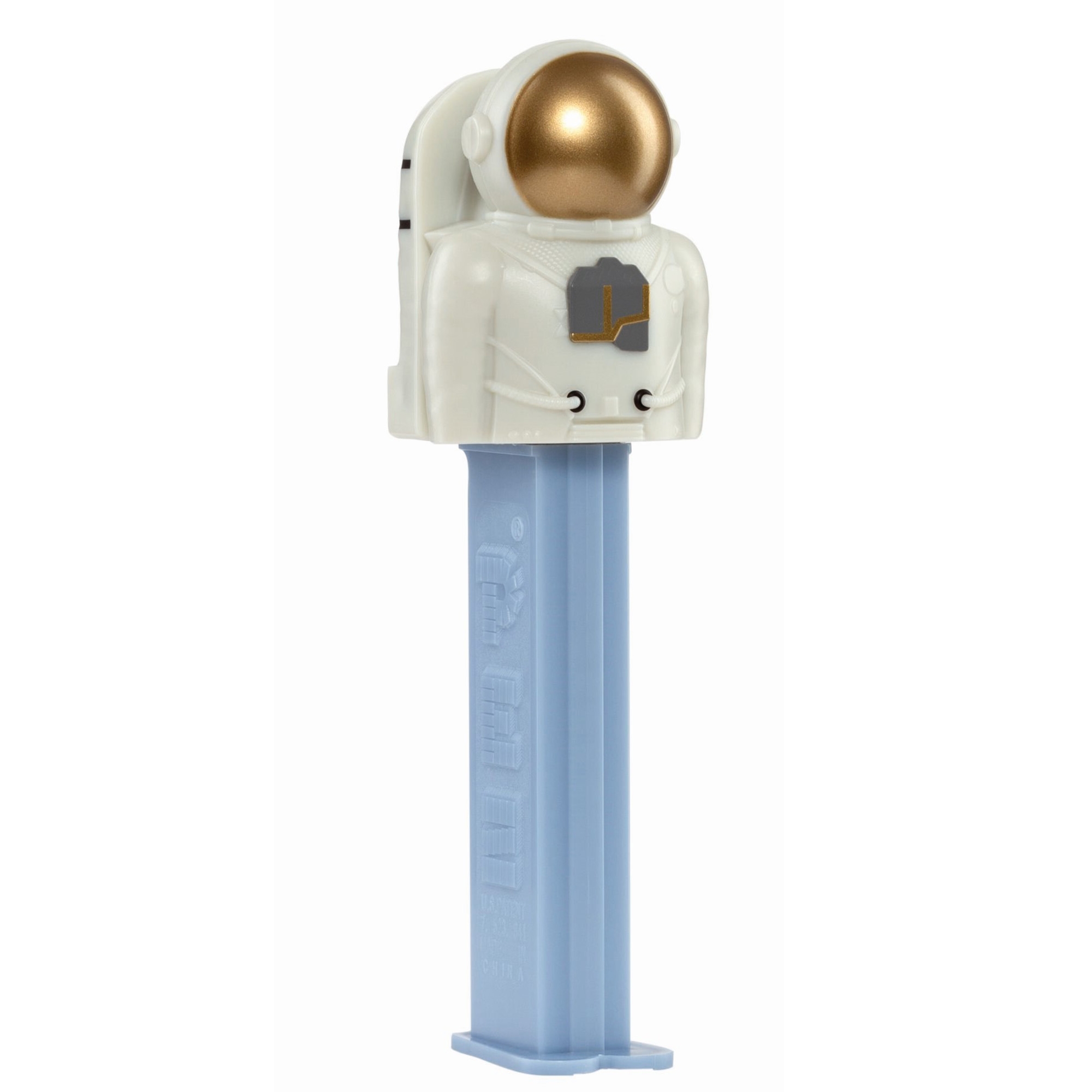 PEZ - Astronaut Gold "Mars Mission" Spender & Bonbons PEZ Spender