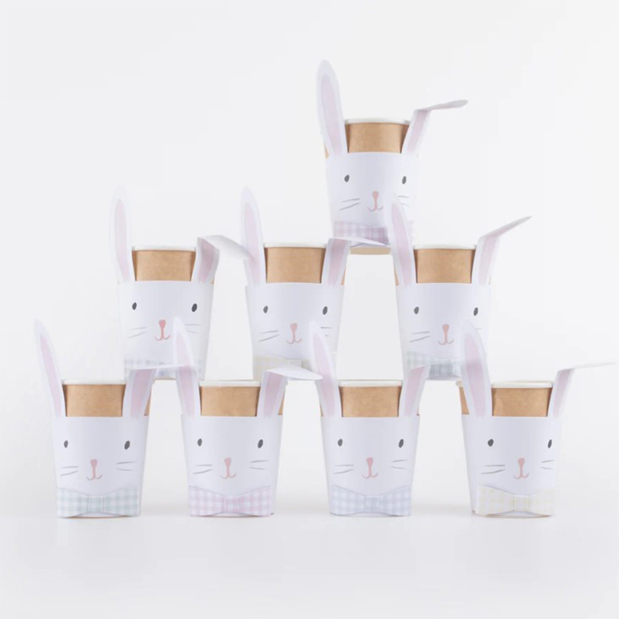 Meri Meri - 8 Pappbecher Osterhase Meri Meri - 8 Pappbecher Osterhase