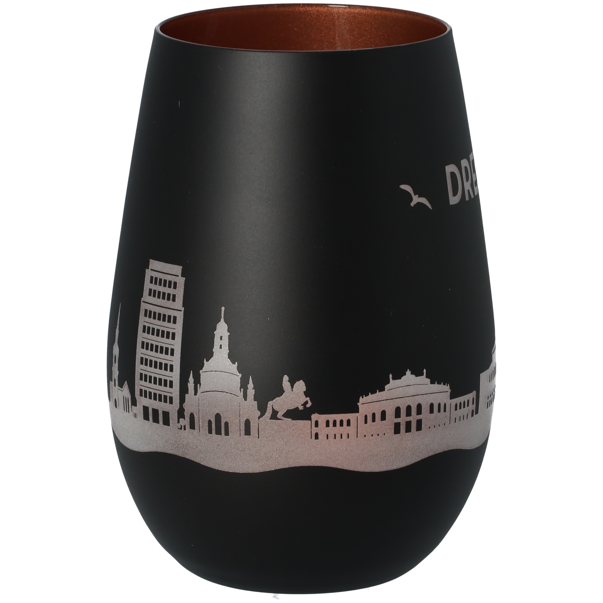 Windlicht Skyline Dresden Schwarz/Bronze Windlicht Skyline Dresden Schwarz/Bronze
