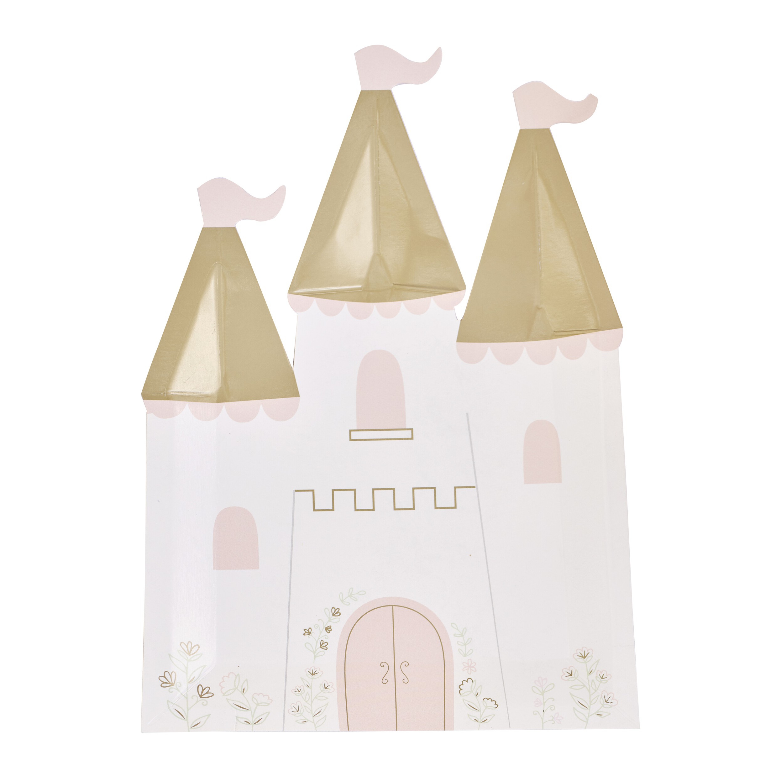 8 Pappteller "Princess Castle"