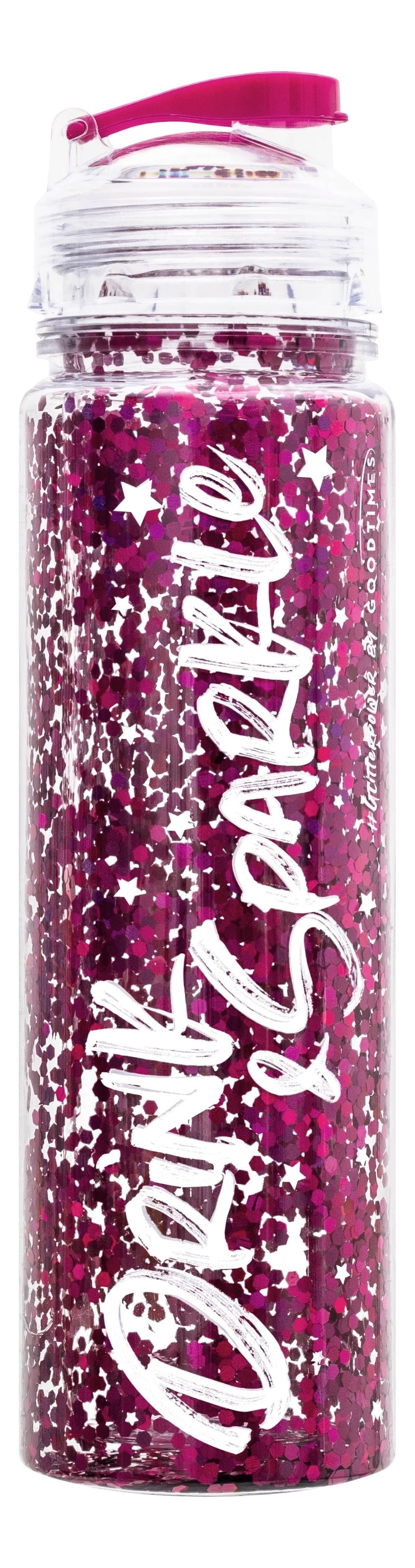 Glitzerflasche Rosa