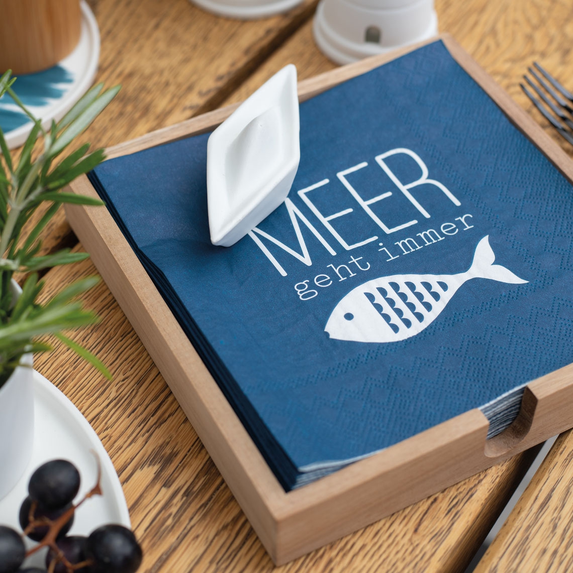 Räder Design - Serviettenhalter "Boot" Räder Design - Serviettenhalter "Boot"