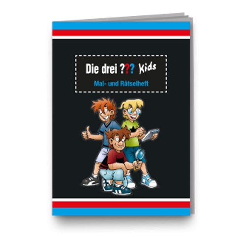 Die drei ??? Kids - Mal- und Rätselheft Die drei ??? Kids - Mal- und Rätselheft