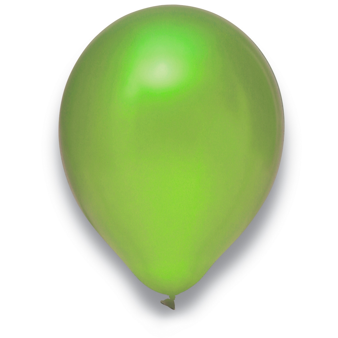 Latexballon Metallic Limonengrün 50 Stück Ø 30cm