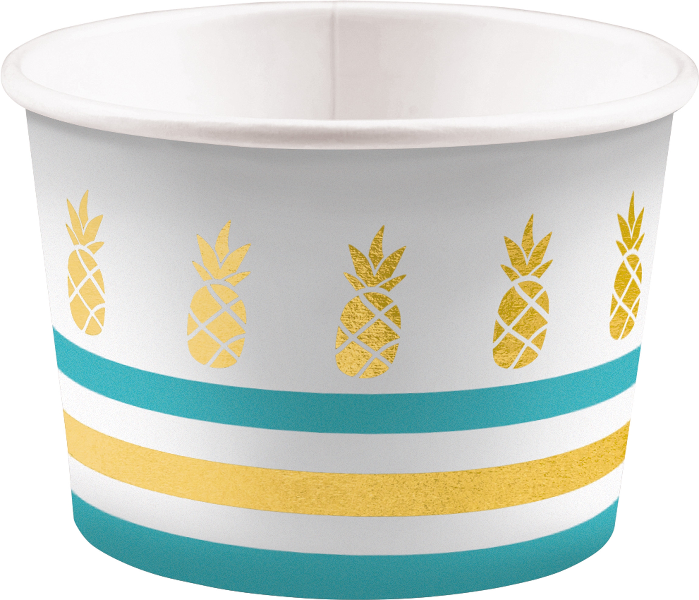 Ananas Party Vibes - 8 Eisbecher Ananas Party Vibes - 8 Eisbecher