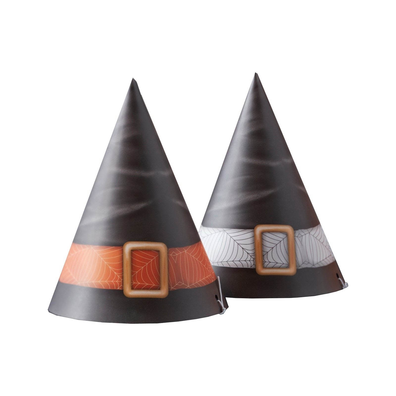 Spooky Spider - 6 Hexen-Partyhüte Spooky Spider - 6 Hexen-Partyhüte