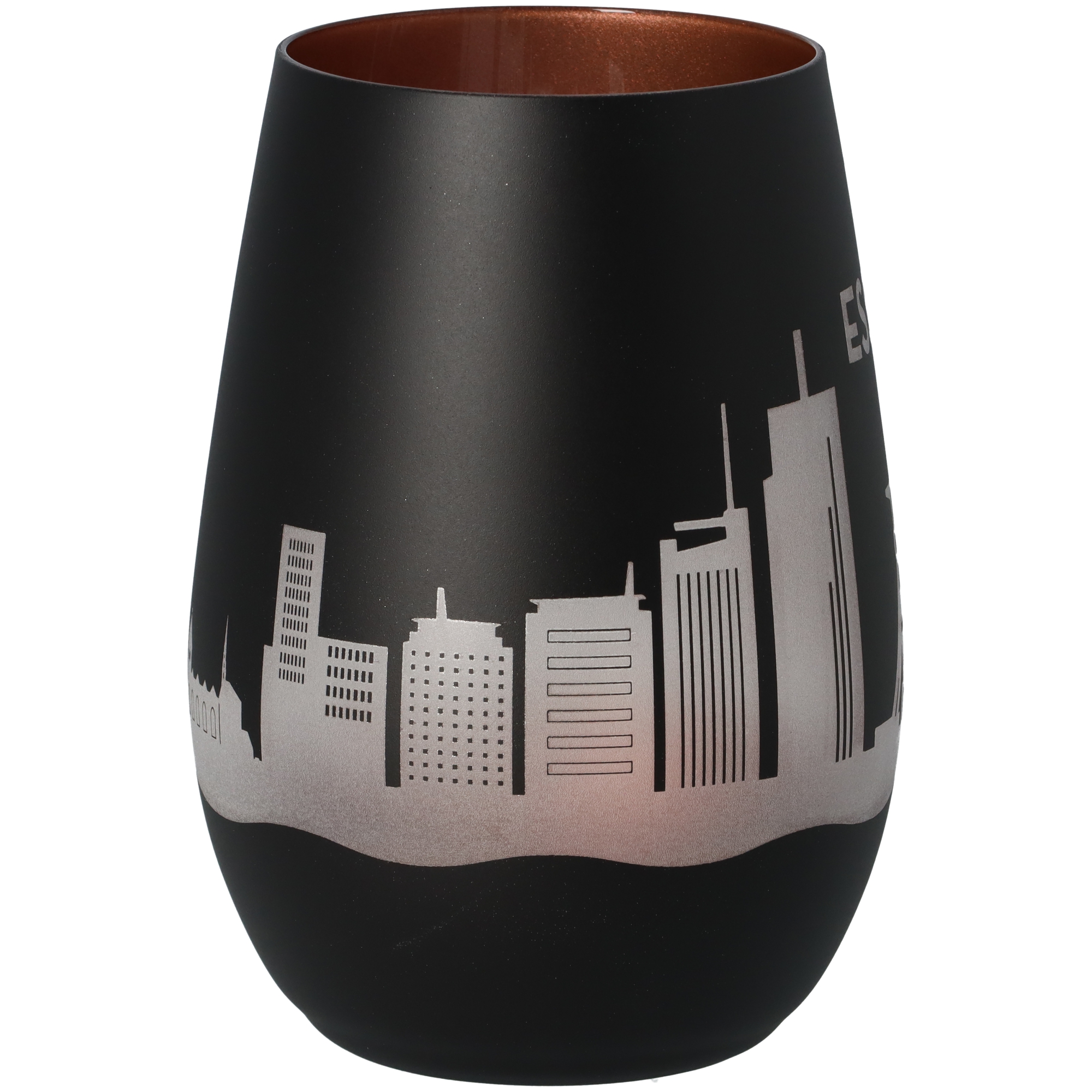 Windlicht Skyline Essen Schwarz/Bronze Windlicht Skyline Essen Schwarz/Bronze