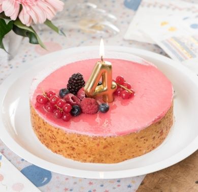 Zahlenkerze "6", Gold Zahlenkerze "6", Gold