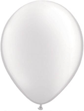 Qualatex Latexballon Pearl White Ø 13cm