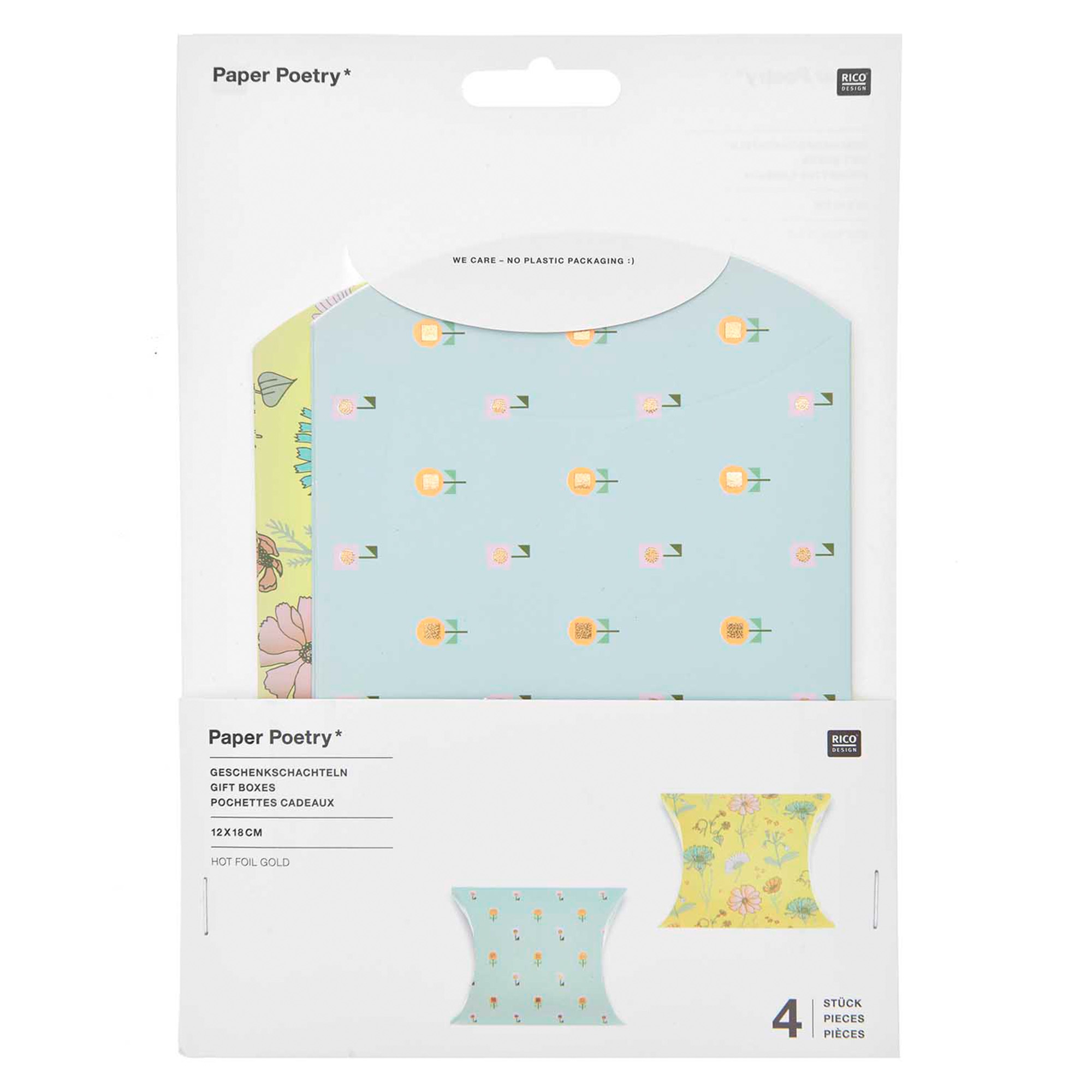 4 Geschenkschachteln "Futschikato" Blumen 4 Geschenkschachteln "Futschikato" Blumen