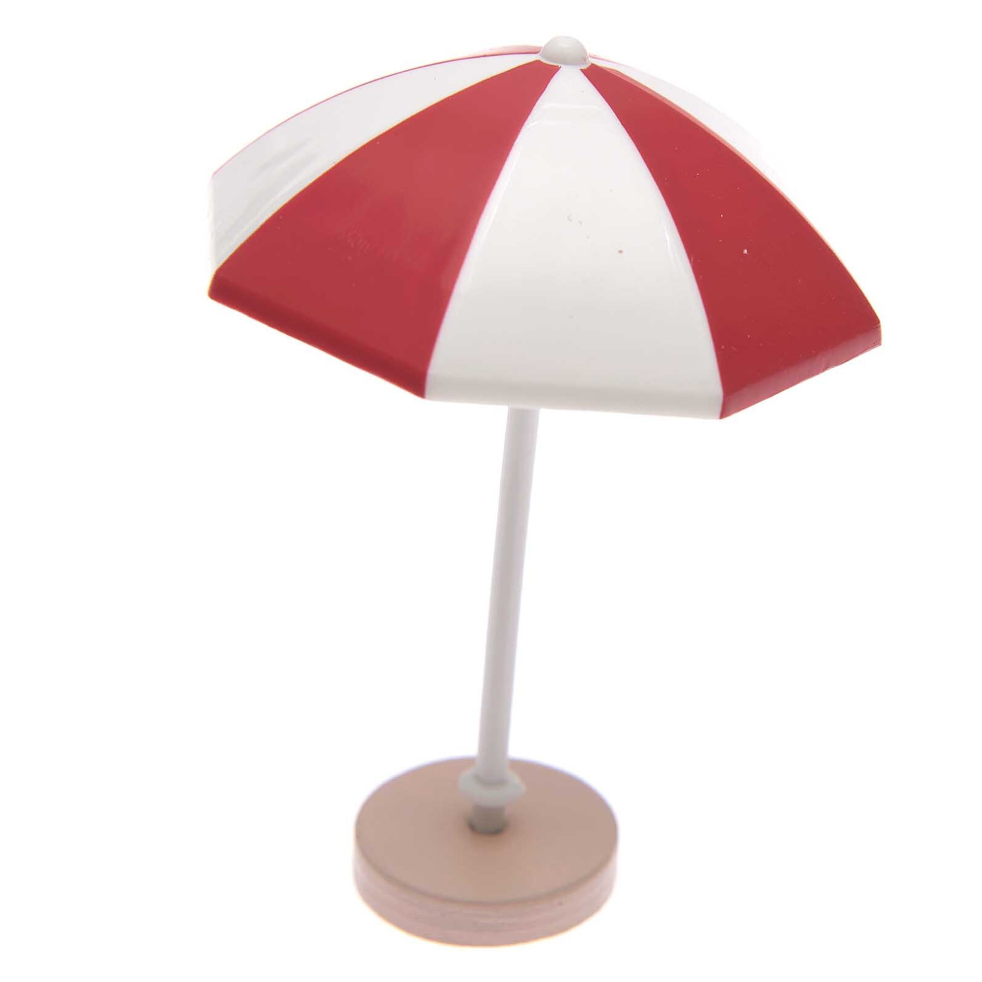 Deko Sonnenschirm, Rot/Weiß Deko Sonnenschirm, Rot/Weiß