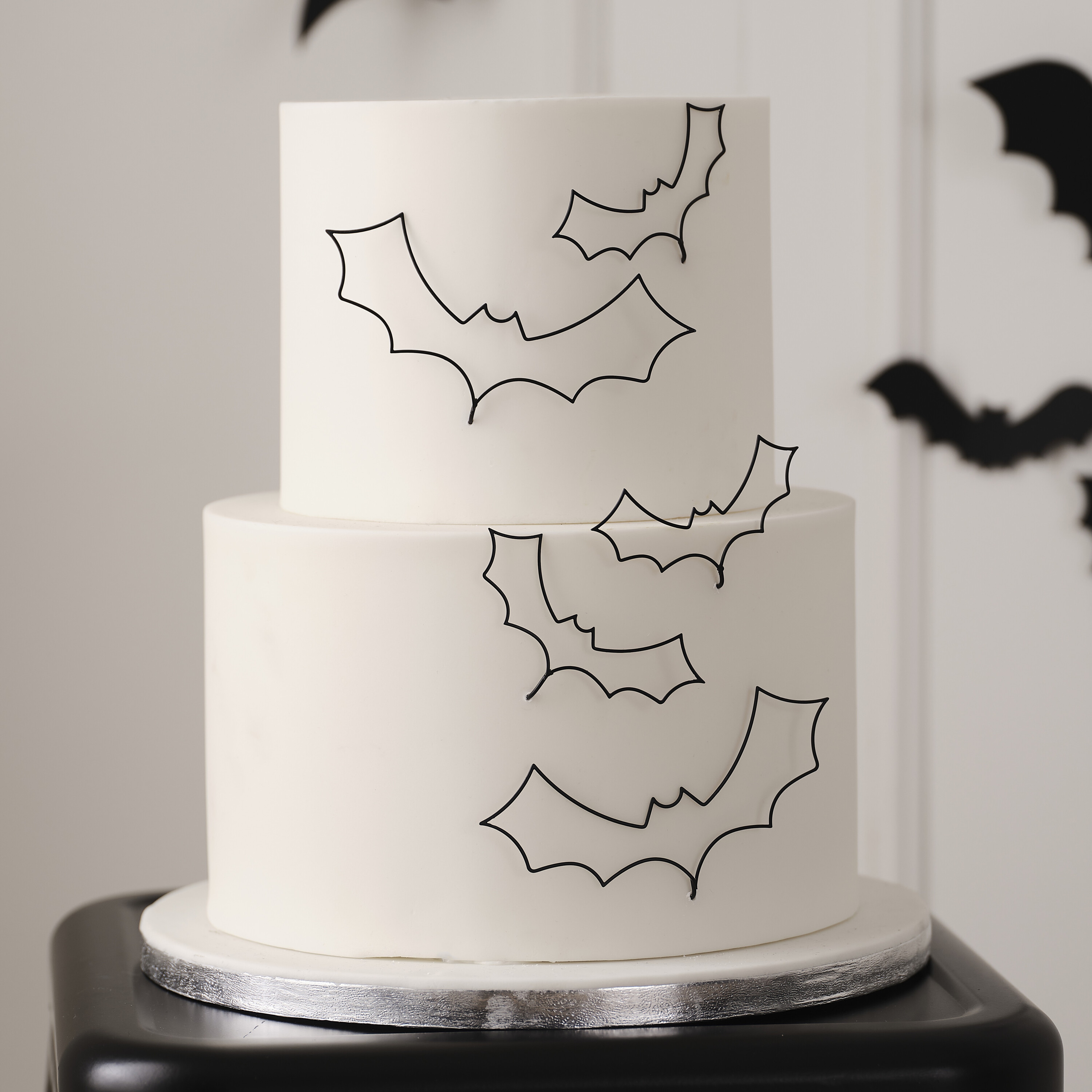 Halloween Kuchendekoration Fledermäuse aus Draht Halloween Kuchendekoration Fledermäuse aus Draht