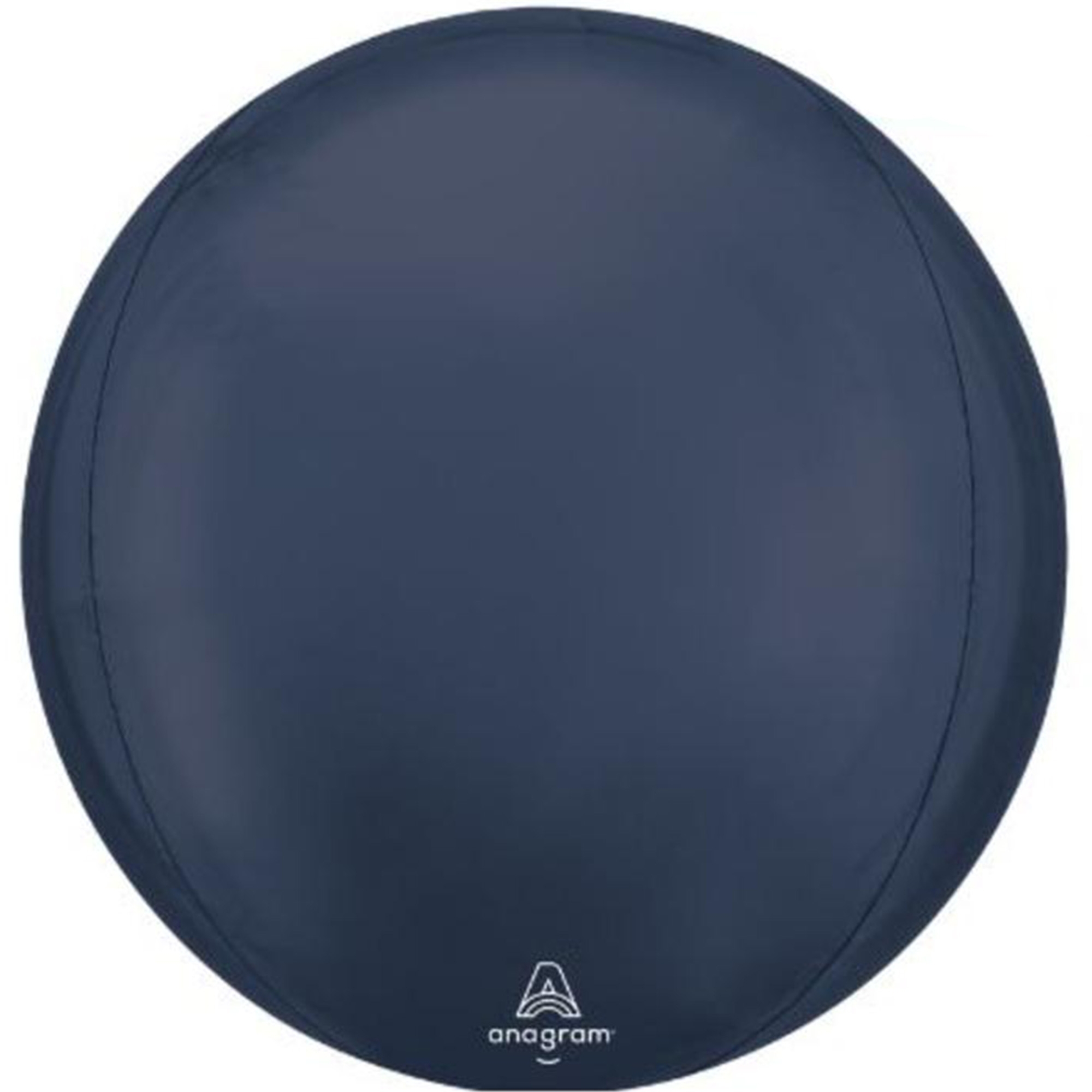 Folienballon Orbz "Satin Dunkelblau" 40cm Bekleidung, Bademode, Hut, Mütze