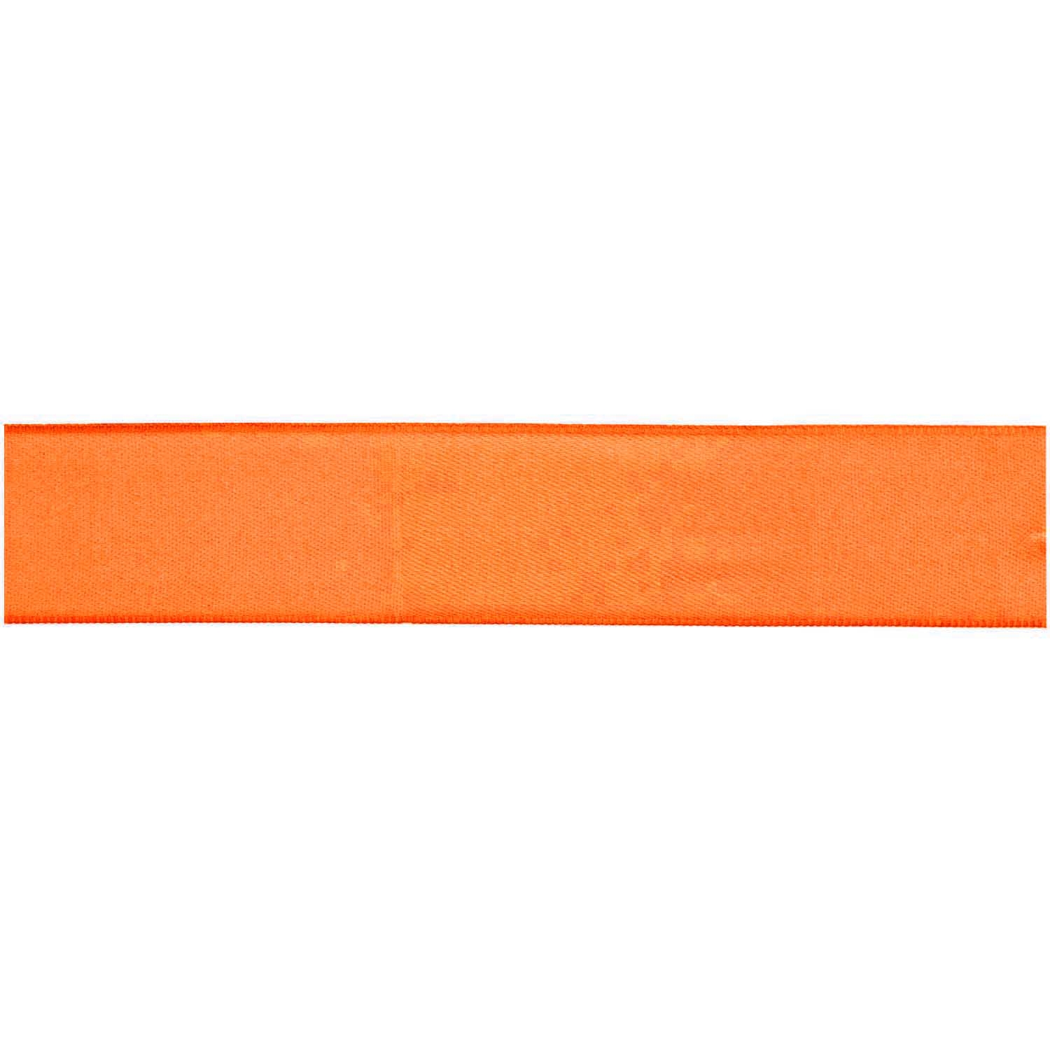 Satinband, Neon Orange 25mm / 3m