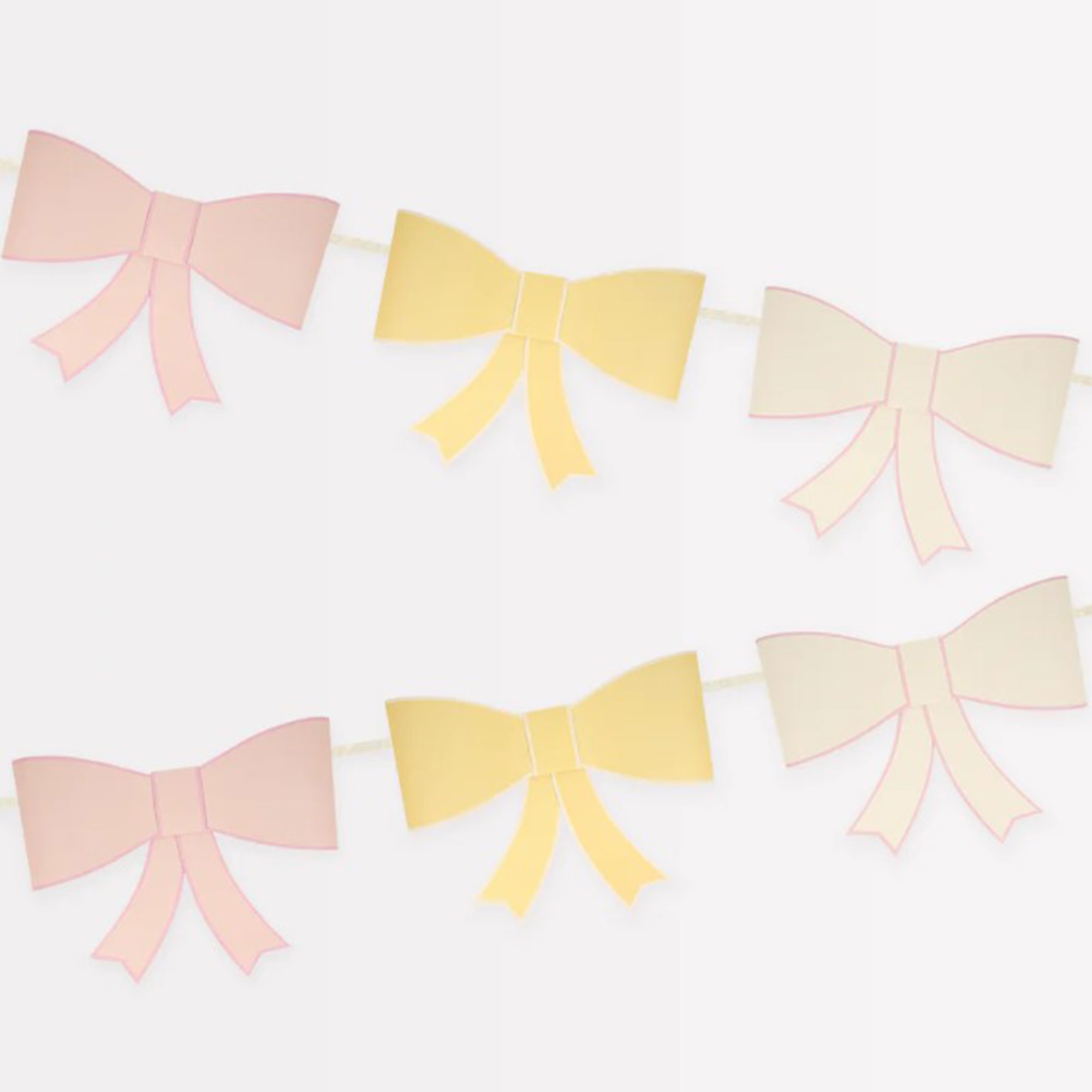 Meri Meri - 3D Schleifen Girlande 1,2 m Meri Meri - 3D Schleifen Girlande 1,2 m