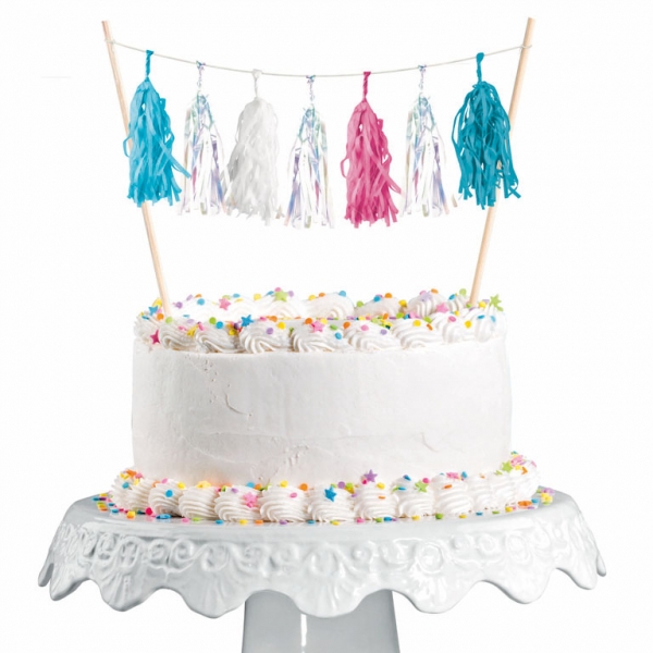 Meerjungfrau - Torten-Tasselgirlande Meerjungfrau - Torten-Tasselgirlande