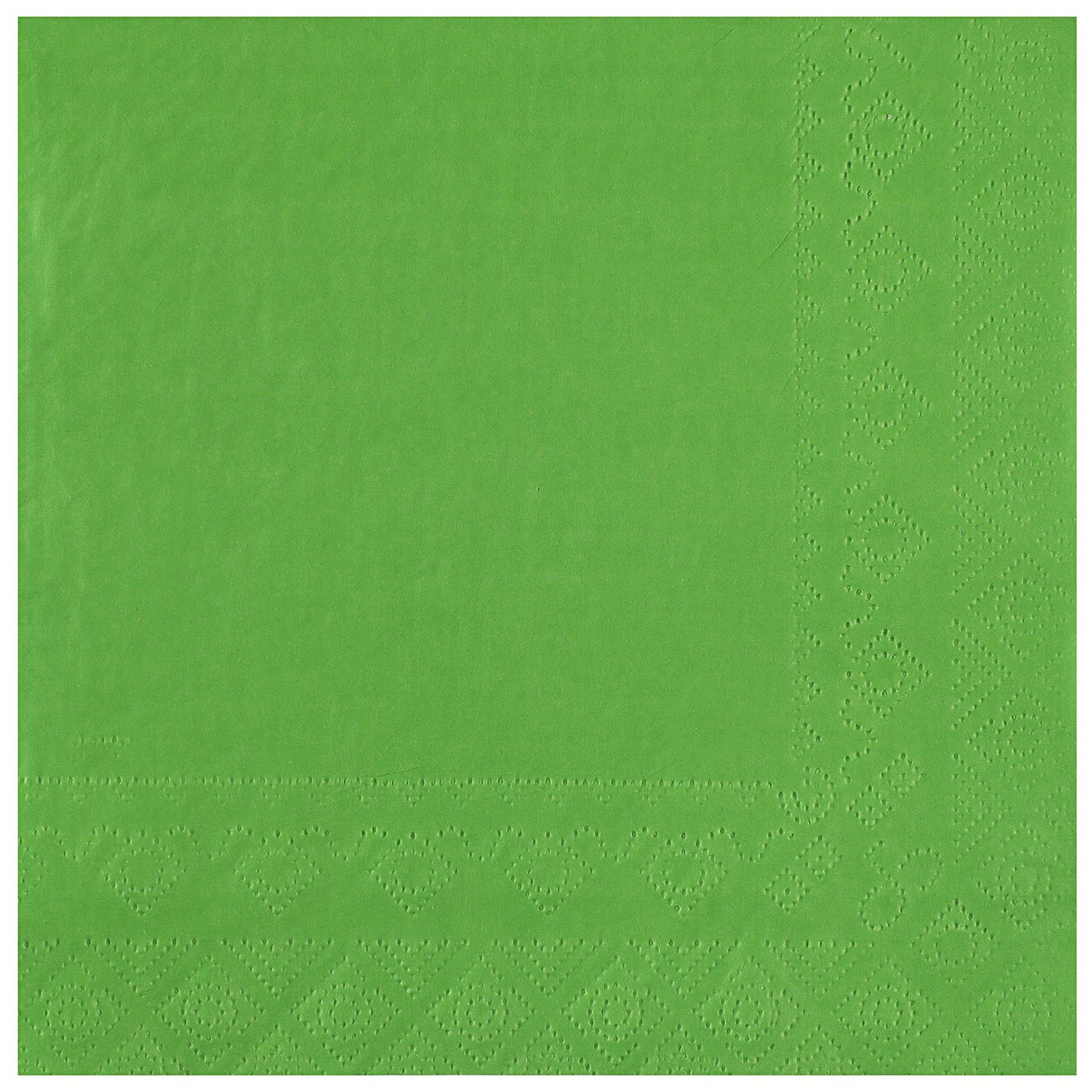 25 Servietten - Grün 25 Servietten - Grün