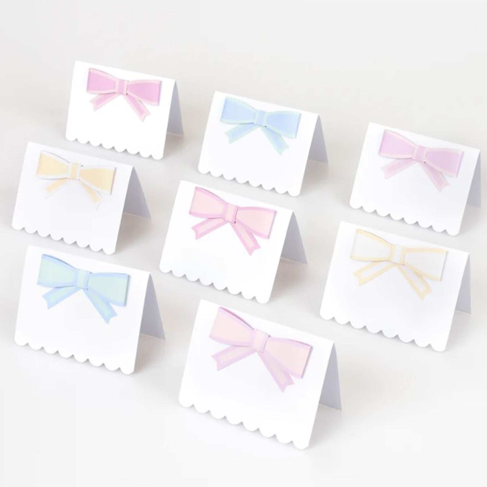 Meri Meri - 8 Schleifen Platzkarten Meri Meri - 8 Schleifen Platzkarten