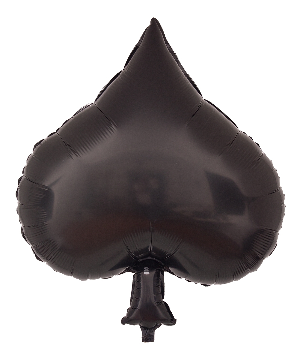 Folienballon Casino Pik 86 cm Folienballon Casino Pik 86 cm