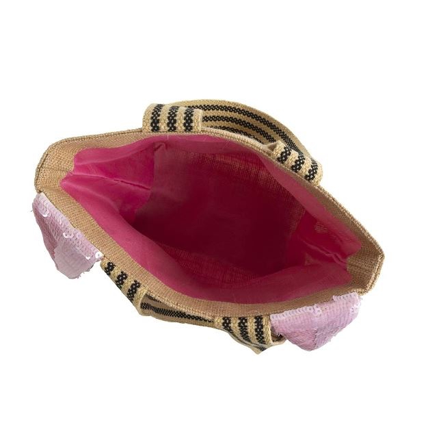 Geschenktasche aus Jute "Hase", Rosa Geschenktasche aus Jute "Hase", Rosa