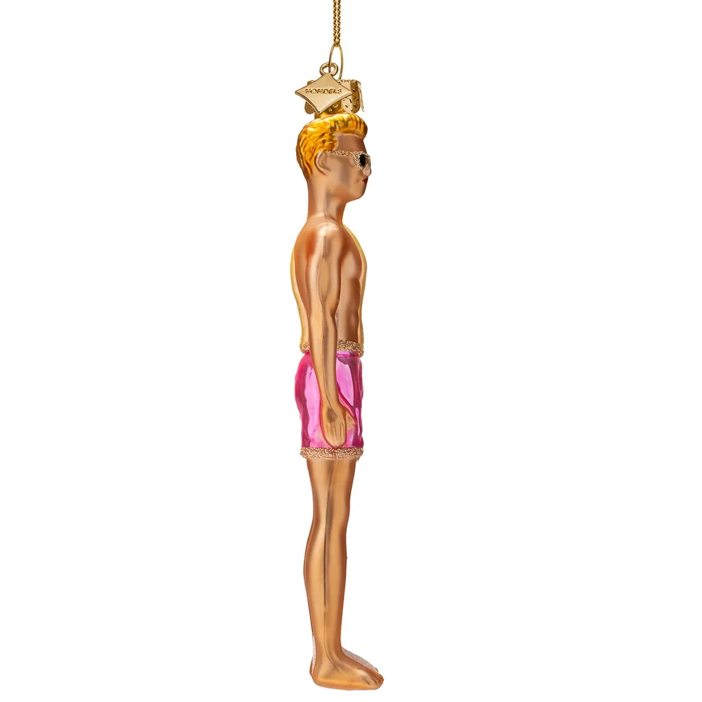 Schmuckanhänger, Figur, Drahtfigur, Gartenanhänger, Bonbon-farben