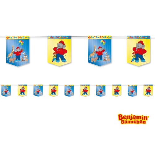 Benjamin Blümchen - Wimpelgirlande Benjamin Blümchen - Wimpelgirlande