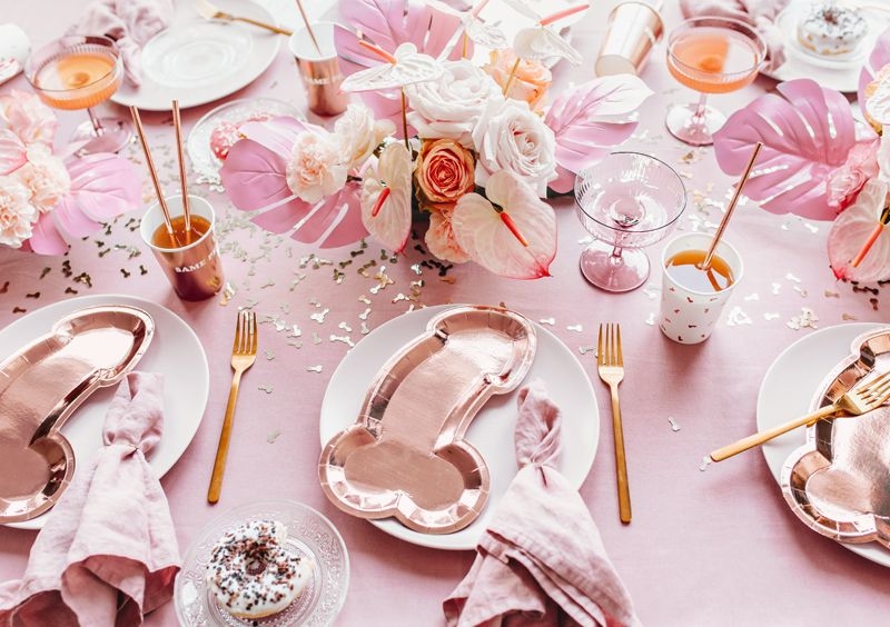 6 Pappteller "Same Penis forever" 6 Pappteller "Same Penis forever"