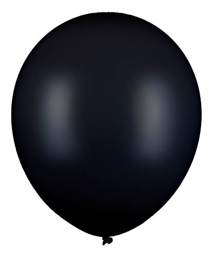 Latexballon Gigant Schwarz Ø 60cm Latexballon Gigant Schwarz Ø 60cm