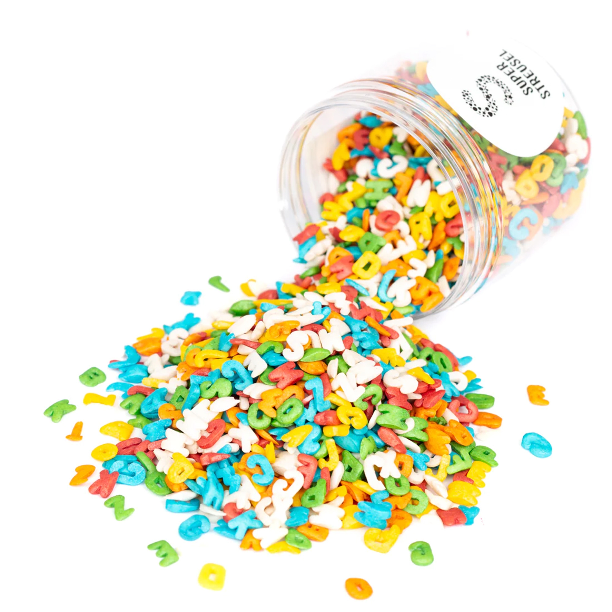 Super Streusel Buchstabensalat 70 g Super Streusel Buchstabensalat 70 g