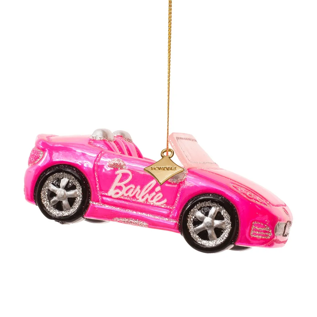 Barbie, Auto-Anhänger, Anhänger, Pink, Glitzer