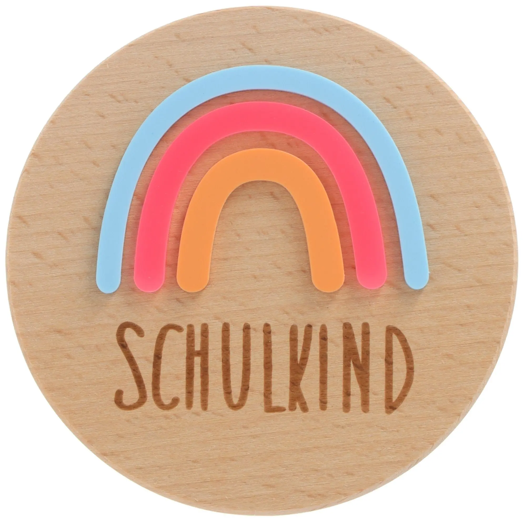 wooden, Regenbogen, Untersetzer, Kind, Spielzeug