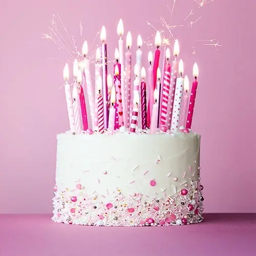 Leute, Person, Geburtstagstorte, Torte, Sahne