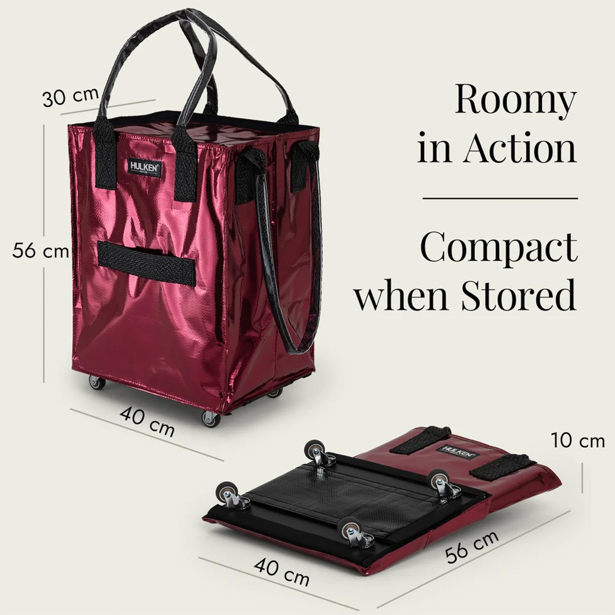 HULKEN Bag - Cosmic Red Tasche, Zubehör, Handtasche, Tragetasche