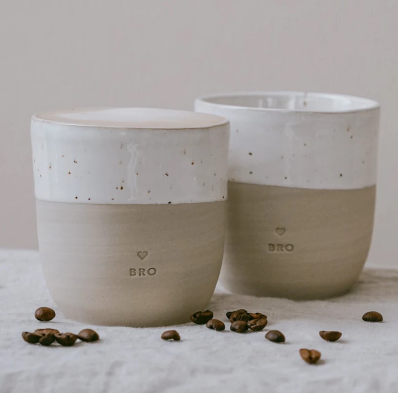 Eulenschnitt - Steingut-Becher "Bro" Eulenschnitt - Steingut-Becher "Bro"