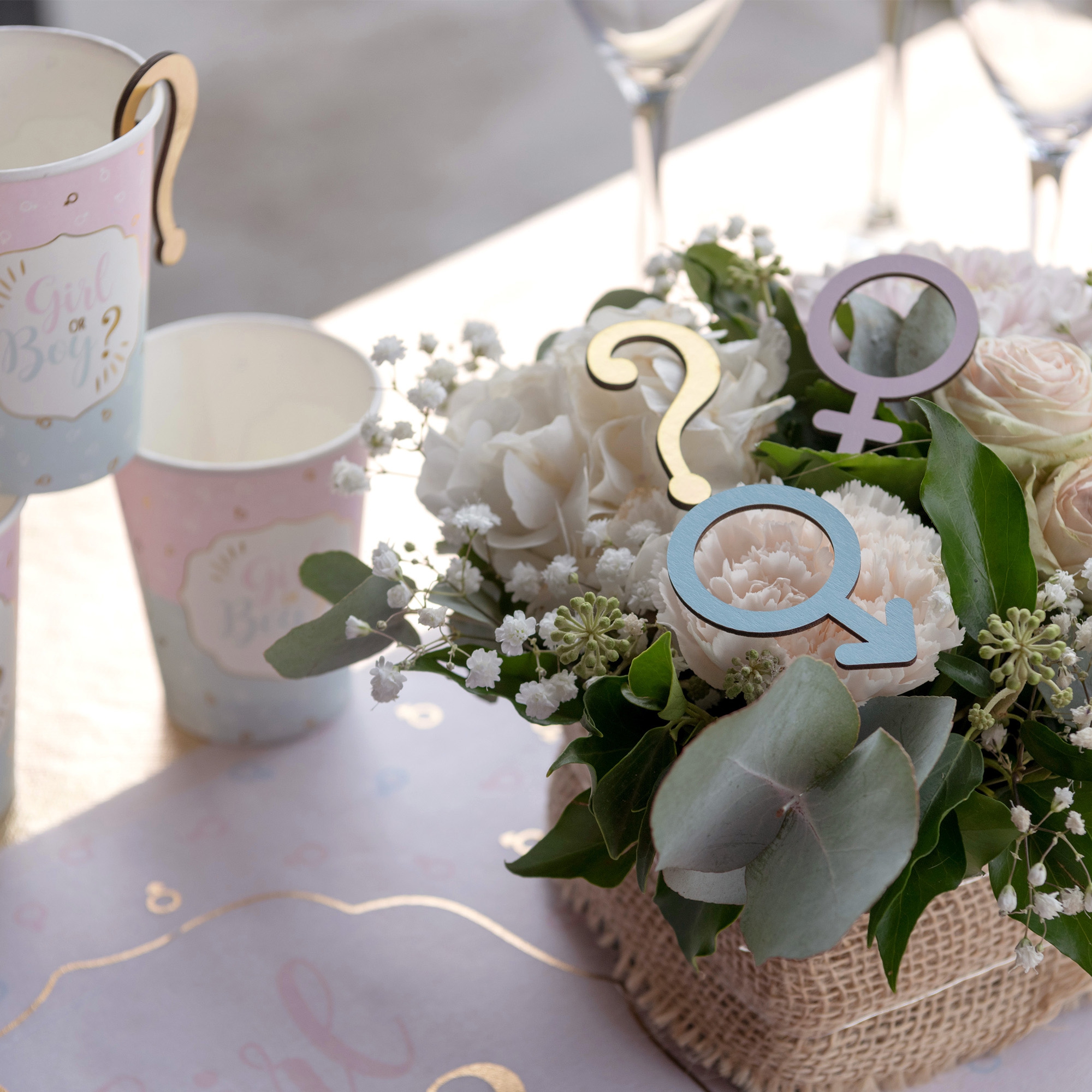 Streudeko "Girl & Boy" 10 Stück Streudeko "Girl & Boy" 10 Stück