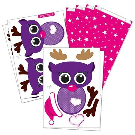 DIY Adventskalender-Set Pinkes Rehkitz DIY Adventskalender-Set Pinkes Rehkitz