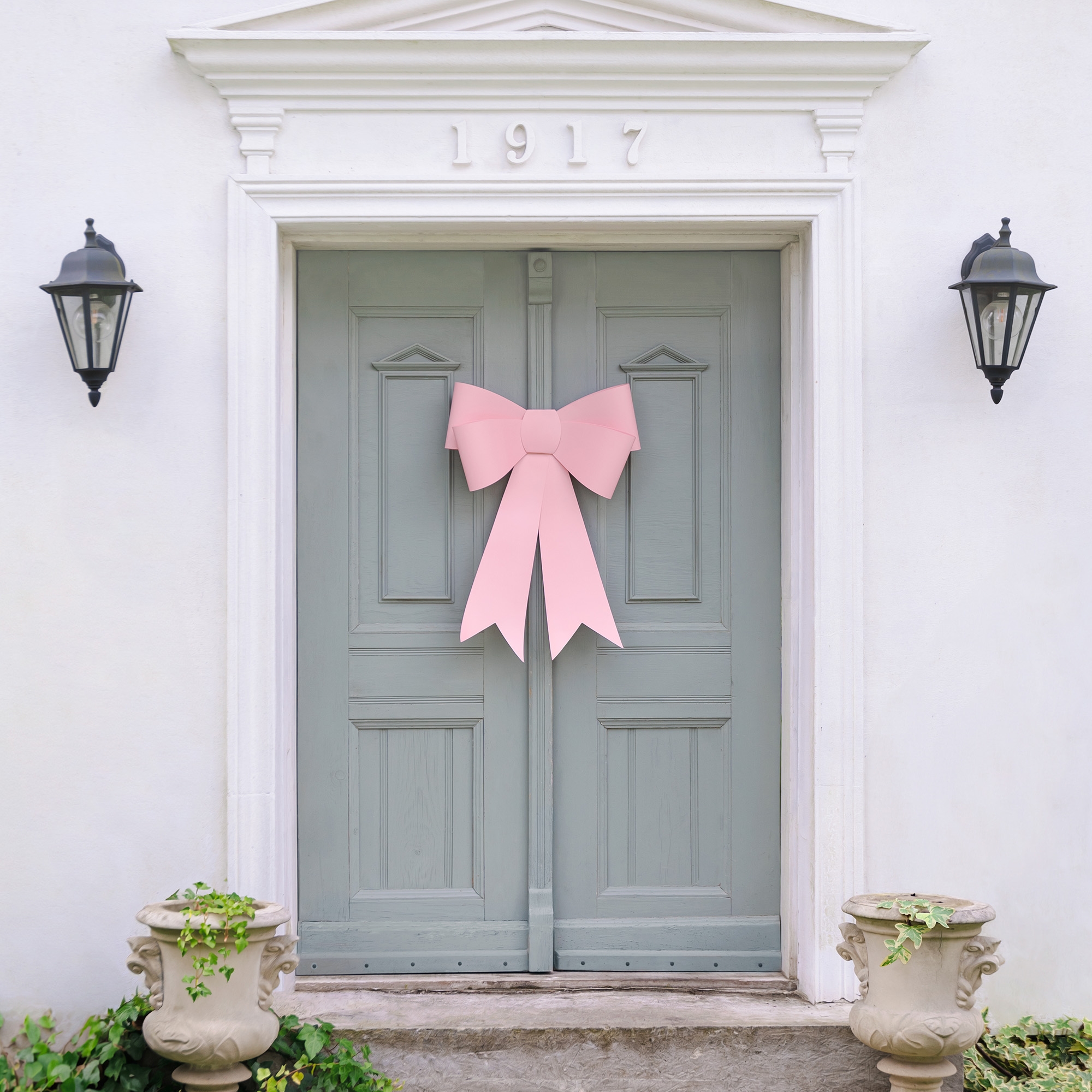 DIY dekorative Schleife in Hellrosa DIY dekorative Schleife in Hellrosa