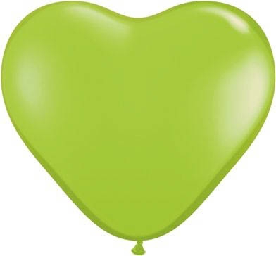 Latexballon Herz Green Pastel Ø 45cm