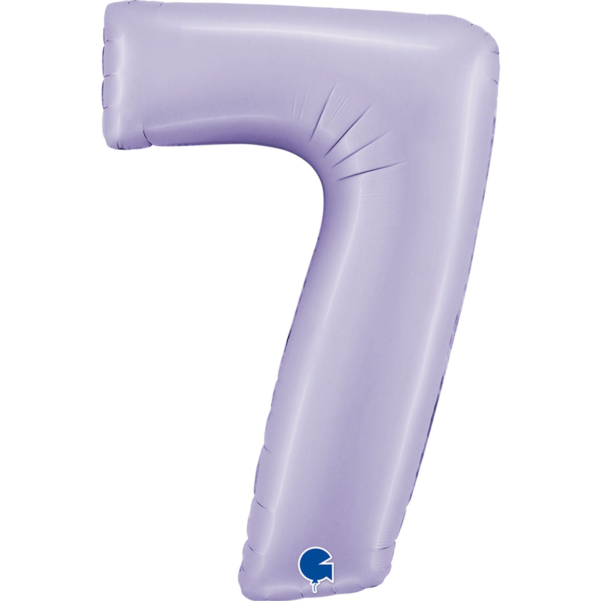 Folienballon Zahl 7 Satin Lilac 100cm Folienballon Zahl 7 Satin Lilac 100cm