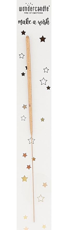 Wunderkerze "Make a Wish" Rosé 18cm Wunderkerze "Make a Wish" Rosé 18cm