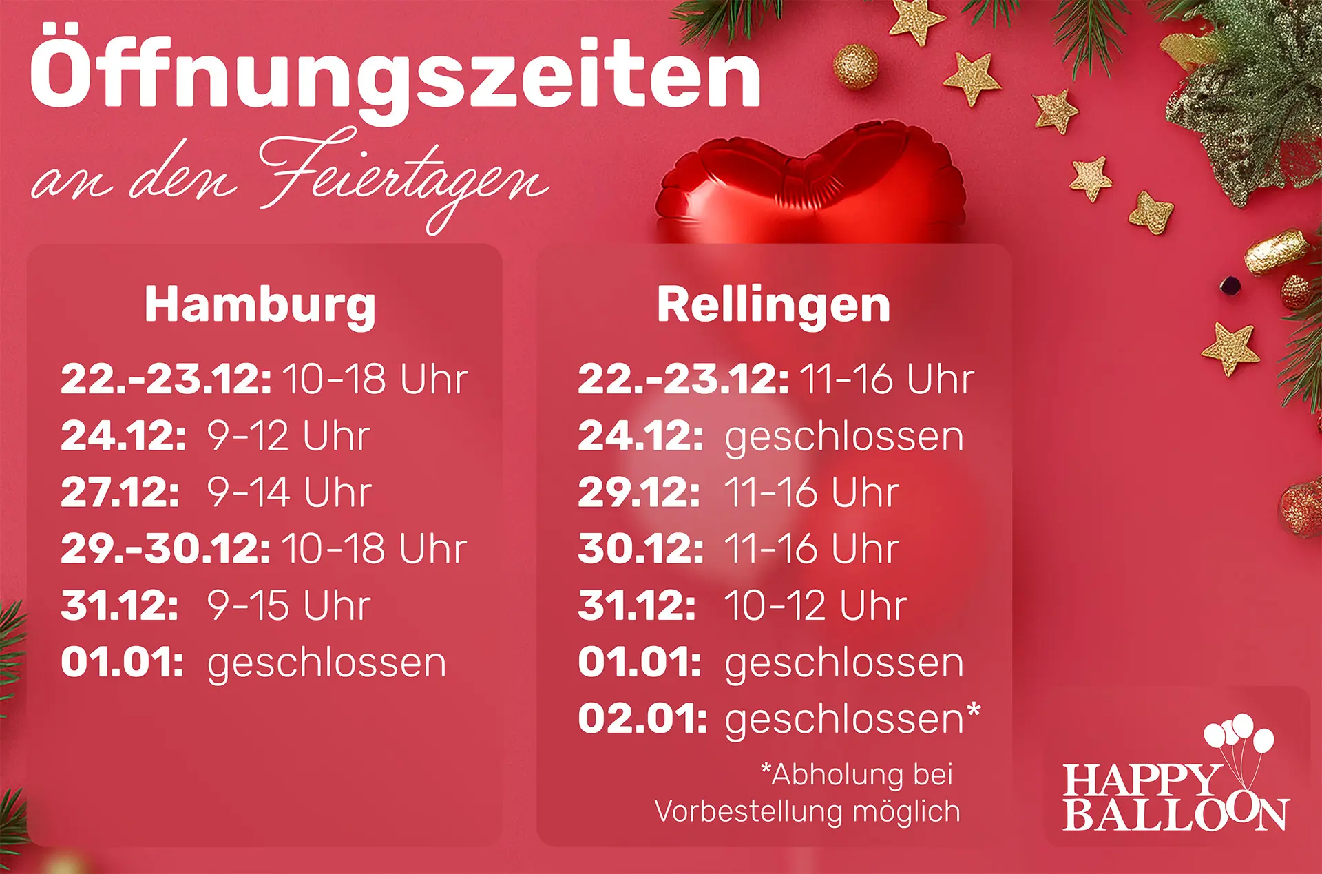 ffnungszeiten Banner